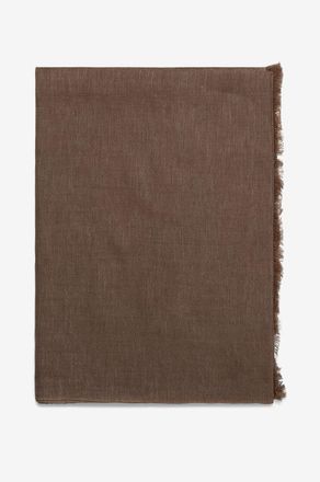 Hemisphere Schal aus Wolle und Leinen Farell