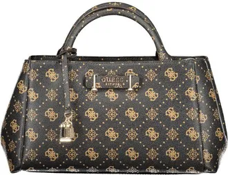 Guess Marrone Poliuretano Women Womens Handbag