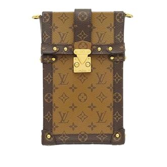 Louis Vuitton Pre-owned Pochette Trunk Verticale - Dames - Pre-owned - Bruin - Maat: ONE Size