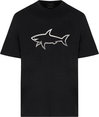 Paul & Shark Lightweight cotton jersey T-shirt Size: XL, colour: B