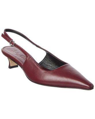 Aeyde Catrina Slingback Leather Pump