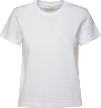 Khaite Wei&szlig;es Emmylou-T-Shirt aus Khaite-Baumwolle