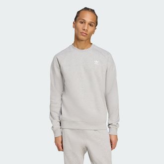 adidas Mens adidas Trefoil Essentials Crew Sweatshirt