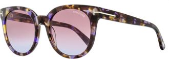 Tom Ford Womens Moira Sunglasses TF1109 55Z Colored Havana 53mm