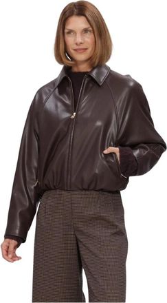 Beaumont Amsterdam Eduardo Jas - Dames - Zomerjassen - Bruin - M - Wol - Jassen