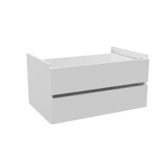 Muemue Cajonera 2 Cajones Para Armario Blanco 36.6x71.6x43.8cm