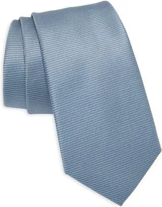 Calvin Klein Anthony Solid Tie in Aqua at Nordstrom Rack