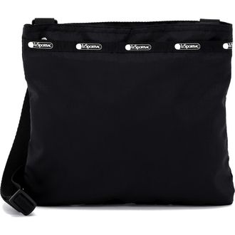 LeSportsac Madison Slim Nylon Crossbody Bag in Jet Black L at Nordstrom Rack