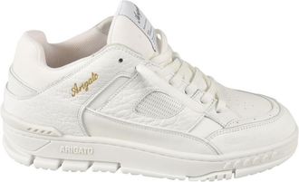 Axel Arigato White Lace Up Sneakers