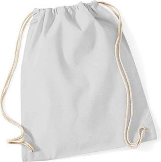Westford Mill Cotton Gymsac - Light Grey