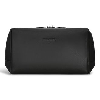 Champs Luggage Onyx / Leather Toiletry Bag