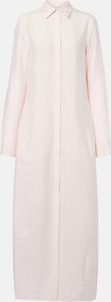 Toteme Silk-blend shirt dress