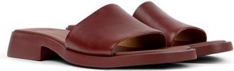 Camper Dana Slide Sandal in Burgundy at Nordstrom, Size 40