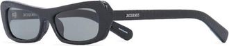 Jacquemus Les Lunettes Capri Zonnebrillen - Heren - Zonnebrillen - Zwart - ONE Size - Accessoires