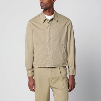 Auralee Blusa in chino Finx tinto in capo beige