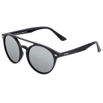 Simplify Finley Polarized Sunglasses in Black/silver at Nordstrom