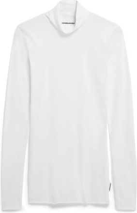 Armedangels Grazilianaa Soft Longsleeve f&uuml;r Damen | wei&szlig;