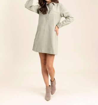 Le Marais Athens Dress In Pistachio