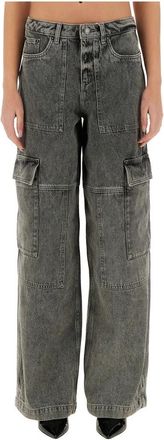 Michael Kors Loose-fit Jeans - Dames - Regular Fit Jeans - Grijs - XS - Jeans