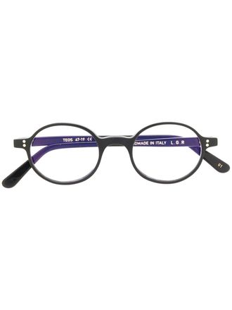 L.G.R Teos glasses - unisex - Acetate - 47 - Black