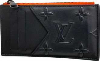 Louis Vuitton Noir Coin Purse/Coin Case (Pre-Owned)
