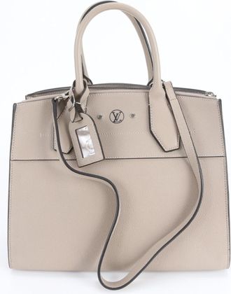 Louis Vuitton Galle Leather Handbag Shoulder Bag Tote Bag (Pre-Owned)