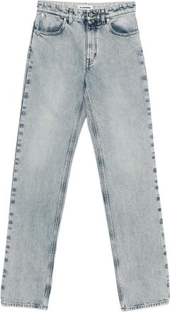Jil Sander Jeans con design a cinque tasche - Blu