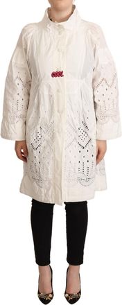 Ermanno Scervino Button Down Long Sleeve Polyester Womens Jacket (Pre-Owned)