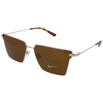 Nike Unisex Brown Rectangular Sunglasses PURSUITFLAIRIB3683X711