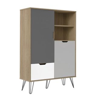 Pondecor Interiorismo Aparador alto Medidas: 91&times;35&times;132,5 cm