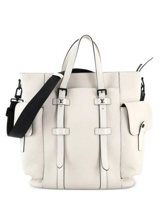 Louis Vuitton Christopher Taurillon Leather tote bag - Bianco