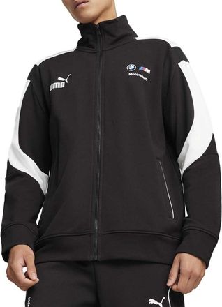 Puma Mens BMW M Motorsport MT7 Track Jacket, PUMA Black-SS24, XX-Large