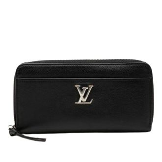 Louis Vuitton Pre-owned Lockme Zippy Wallet - - Pre-owned - Donna - Nero - ONE SIZE