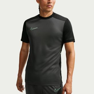 Nike Mens Academy Dri-FIT Short-Sleeve Soccer Top in Grey | HJ3791-060
