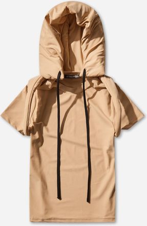 Ottolinger Women s Padded Hood T-Shirt Nude