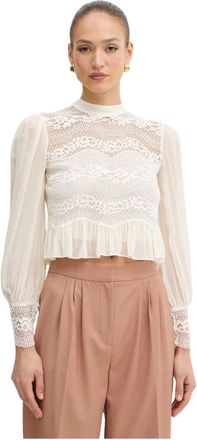 Twinset Donna, Camicette, Beige, M, new