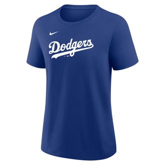 Nike Freddie Freeman Los Angeles Dodgers Nike Womens MLB T-Shirt in Blue | 01K94EWLD9-5ZK