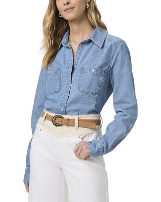 Paige Paige Devika Linen-Blend Shirt
