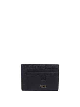 Tom Ford Tom ford black large logo cards holder
