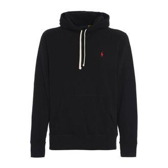 Ralph Lauren Hoodies & sweatvesten, Heren, Zwart, XL, Katoen, RL Fleece Hoodie