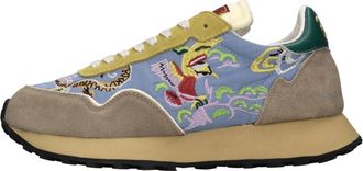 John Richmond Trainers van stof en su&egrave;de - Dames - Sneakers - Veelkleurig - 39 EU - Su&egrave;de - Schoenen