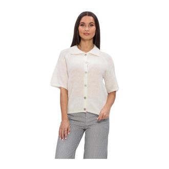 Y.A.S Y.a.s - Yasdura 2/4 Knit Cardigan - Dames - Truien - Wit - Maat: L