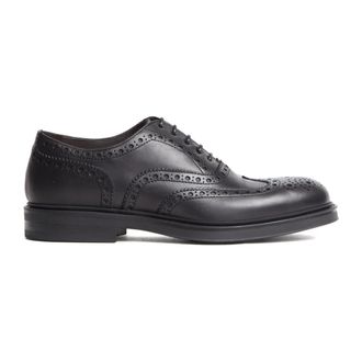 Green George Allacciata 9012 - Heren - Nette schoenen - Zwart - 40 EU - Leer - Schoenen