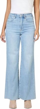 Dear John Denim Fiona High Rise Wide Leg Jeans In Mirny