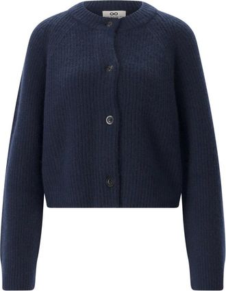 Sminfinity Cardigans - Dames - Cashmere truien - Blauw - L - Truien & Vesten