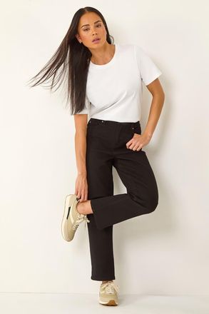 Roman Stretch Straight Leg Jeans