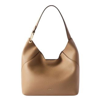 Furla Lara M Hobo - - Bags - Donna - Beige - ONE SIZE