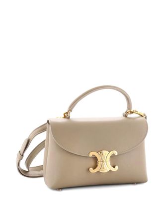 Celine Nino Top Handle Bag Leather Teen satchel - Toni neutri