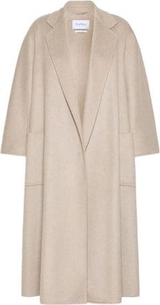 Max Mara Single-Breasted Coats - Dames - Jas met riem - Bruin - XS - Jassen