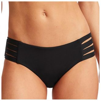Seafolly Collective Multi Strap Hipster Pant Bikini-Bottom f&uuml;r Damen | schwarz